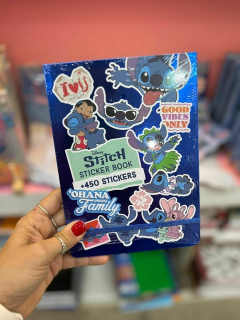 BLOCK DE STICKERS STITCH