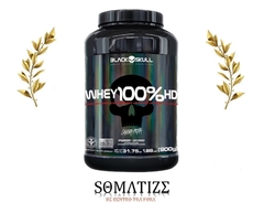 WHEY 100% HD BLACK SKULL - 900g (WPC, WPI E WPH)