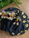 Kit Helloween Tule dourada e Prateada