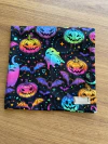 Guardanapo helloween Florescente