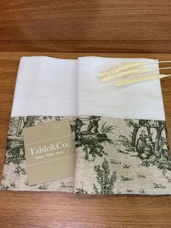 Pano de Copa Toile de Jouy (Kit com 2) - comprar online