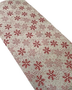 Trilho Natalino Flocos de Neve (Cada) - comprar online