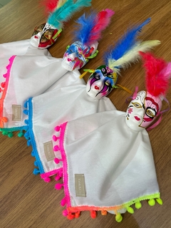 Porta Guardanapo Máscara Carnaval (Cada) - comprar online
