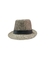 Chapéu Fedora palha sintética