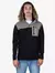 Buzo Patched Half Button Premium (BLK) - comprar online