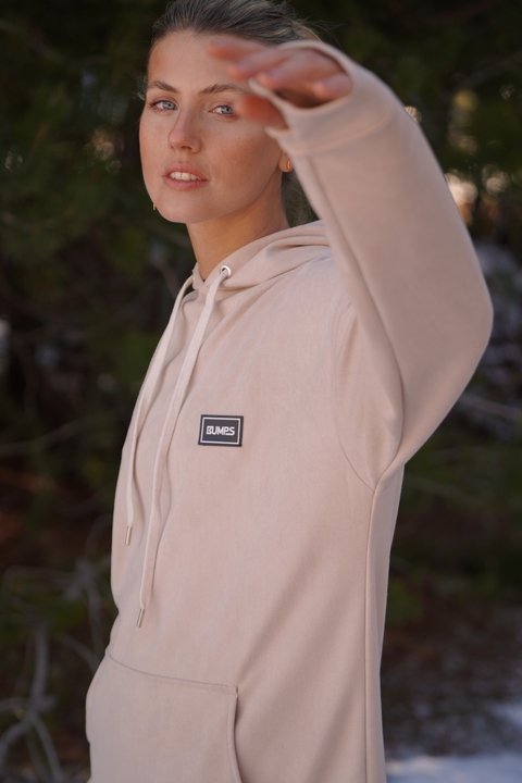 BUZO TERMICO BUMPS 23 OVER SIZE - HUESO -