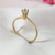 Anel Solitário Mary em Ouro 18k - comprar online