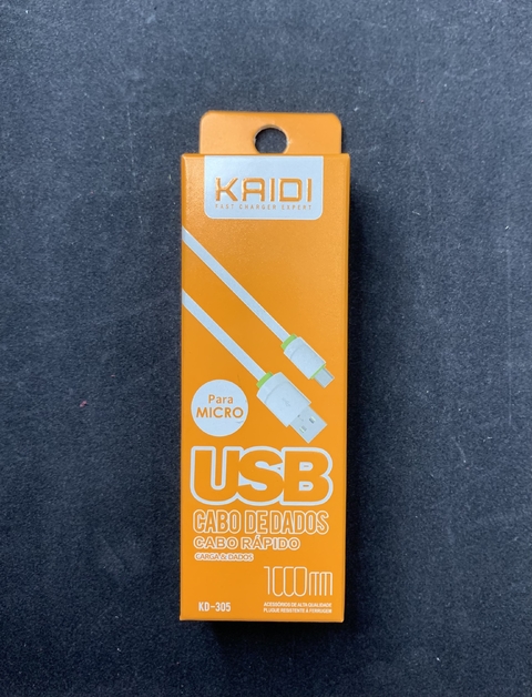 Cabo micro/v8 (1 metro) - kaidi / kD-305