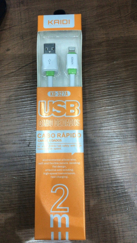 Cabo Iphone Ios (2metros) - kaidi KD-327A