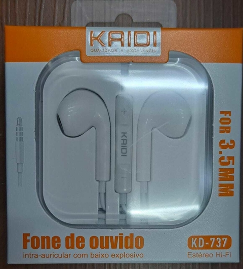 Fone de Ouvido Kaidi KD-737 / KD-727 / KD-728 / KD-726 / KD-733