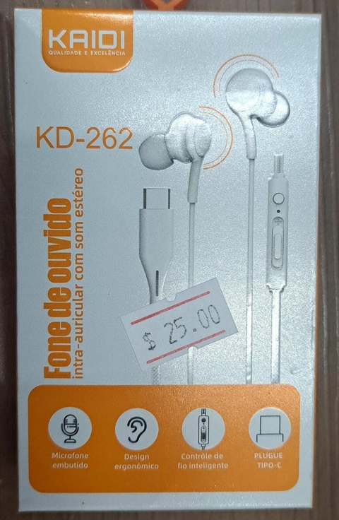 Fone de Ouvido Kaidi KD-262 / kD-261 - comprar online