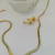 Brinco Bolinha Grande Craquelado Glitter banhado a ouro 18k na internet