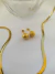Brinco Bolinha Grande Craquelado Glitter banhado a ouro 18k - loja online