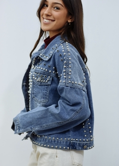 Campera Tachas Denim en internet