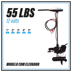 03 - Motor Elétrico 55 LBS - Spiesser | Motores Náuticos Elétricos