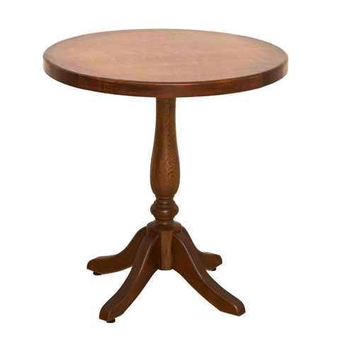 Mesa De Canto/Lateral Pé Torneado Tampo Com Borda