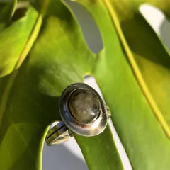 Anillo de alpaca regulable