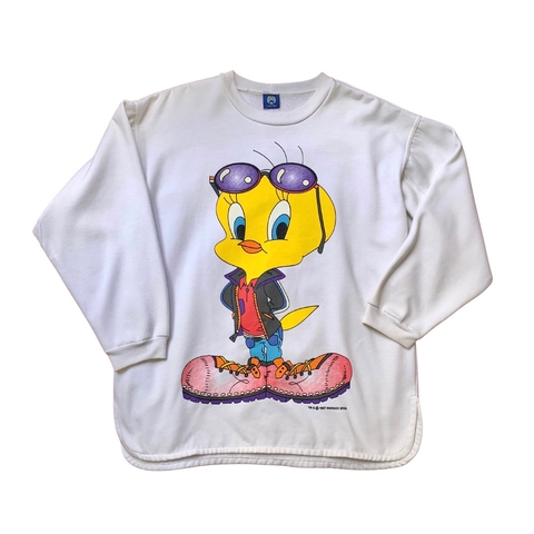 Moletom branco “Piu Piu” (CGC)