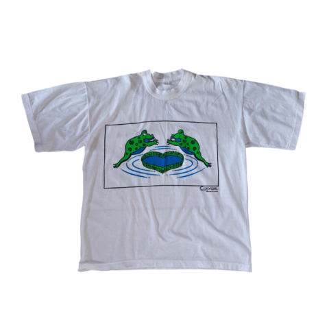 Camiseta goluda “Coty Girl” (Vintage/CGC)