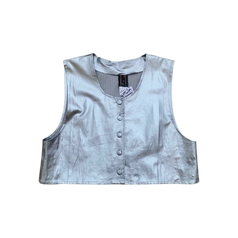 Colete cropped "L1 Paris" (Importado)