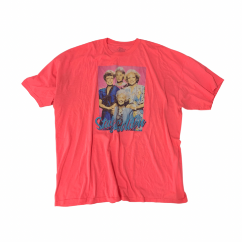 Camiseta rosa "Golden Girls" (Importada)