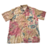 Camisa rosa florida (vintage)