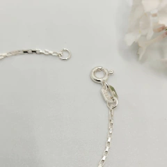 Pulseira Infantil Coração 13 cm Prata 925 - Pratas Arcanjo Ltda.