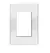 TAPA PLATINUM 5X10 BLACO 3 MODULOS