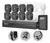 KIT DAHUA 8 CANALES + 8 CAMARAS DAHUA 1080P B1A21P + ACCESORIOS - - comprar online