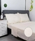 Juego De Sabanas King City Blanco - Blanqueria HERMES JHS Textil SRL