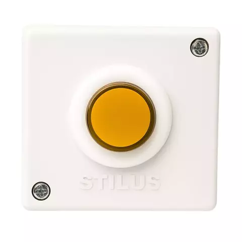 Botoeira Stilus NA/NF Botão Laranja