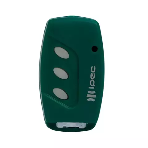 Controle de portão Ipec Tx Deco verde com 3 botões e frequência 433,92 MHz