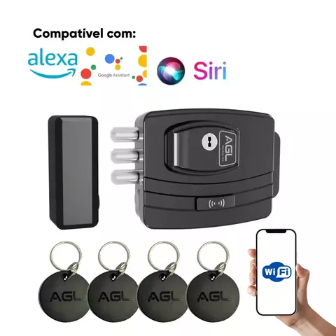 fechadura agl ultra magic card