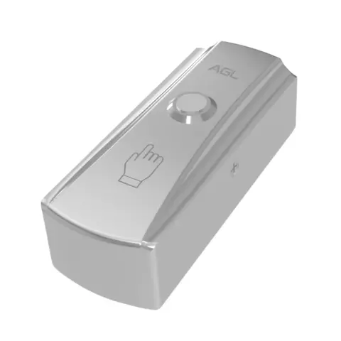 botoeira inox agl de sobrepor