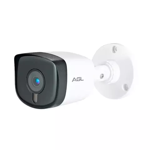 Câmera de segurança externa AGL modelo AGL1125 B com lente 2.8mm e resolução 1MP