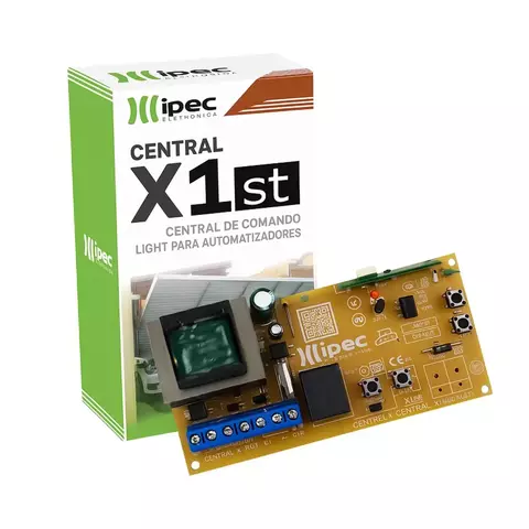 Placa eletrônica para motor de portão Ipec modelo X1 ST LIGHT 