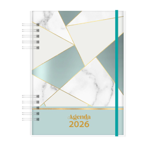Agenda Datada 2026 - Geometric Verde - comprar online
