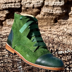 Borcegos Amelie Verde - comprar online