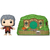Boneco Funko Pop Town O Senhor dos Anéis Bilbo Bolseiro com Bolsão 39