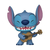 Boneco Funko Pop Disney Lilo & Stitch Stitch com Ukulele Perolado 1044