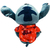 Boneco de Pelúcia Disney Stitch Havaiano 33cm na internet