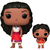 Boneco Funko Pop & Buddy Disney Moana 2 Moana e Simea 1546