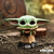 Boneco Funko Pop Star Wars Baby Yoda The Child With Cup 378 - Colecionare