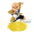 Figure Dragon Ball Z G×Materia The Krillin Kuririn 18460/29138 - comprar online