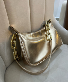 Bolsa Baguete Alça Correntaria