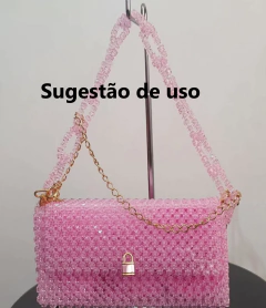 Corrente strass com fecho na internet