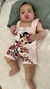 jardineira minie rosa bebê - comprar online