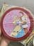 pandeiro vermelho com princesa e principe