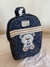 kit bolsa mala maternidade 5 peças urso azul marinho - comprar online