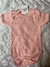 body de algodão P rosa claro - comprar online